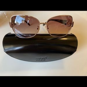 MONTBLANC MB355S ROSE GOLD GRADIENT SUNGLASSES!